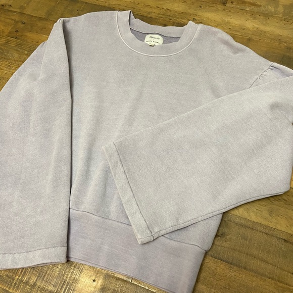 MADEWELL x KAREN WALKER Garment-Dyed Sweatshirt size Medium - Picture 6 of 15